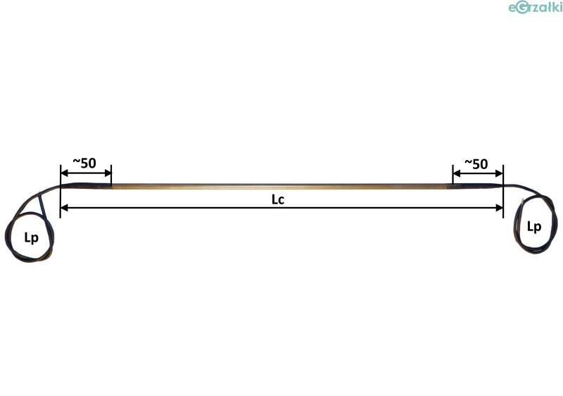 Heater on both sides, 230V type I Ø6,4